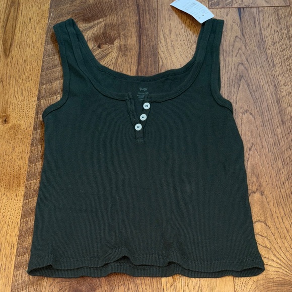 Brandy Melville Tops - NWT Pacsun Brandy Melville Woman’s Dark Green Tank